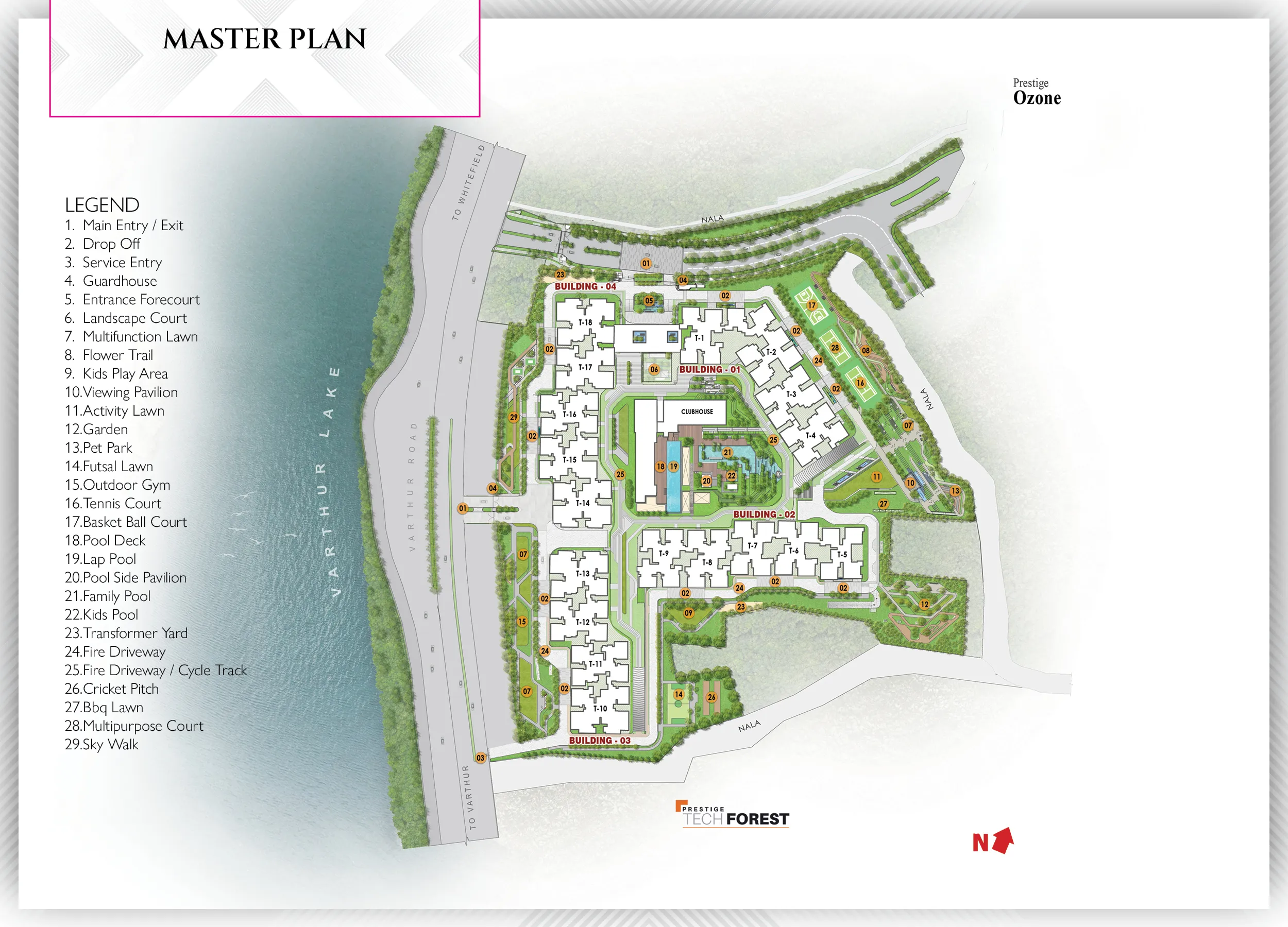 Prestige Evergreen Master Plan